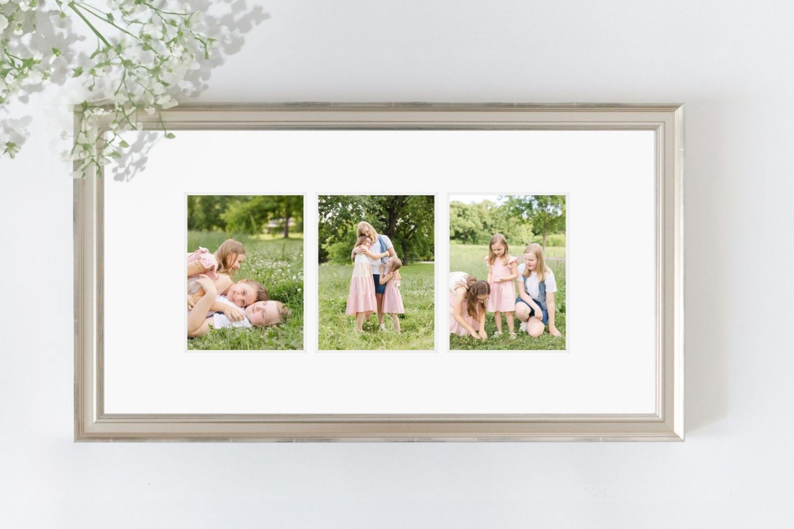 Family Photographers in Tulsa OK outdoor session at Coal Creek Farm with Caroline Eidson Poraits